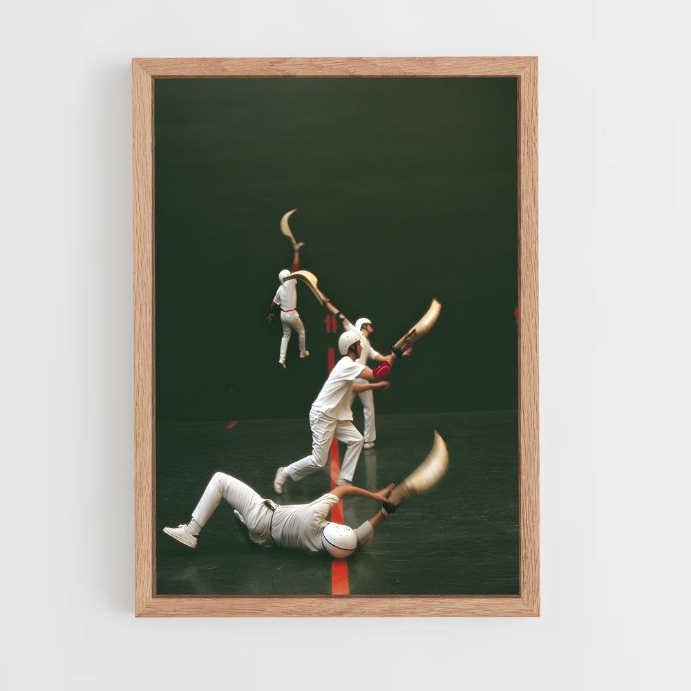 Poster Danse Basque – affiche Pelote basque (vue 4)